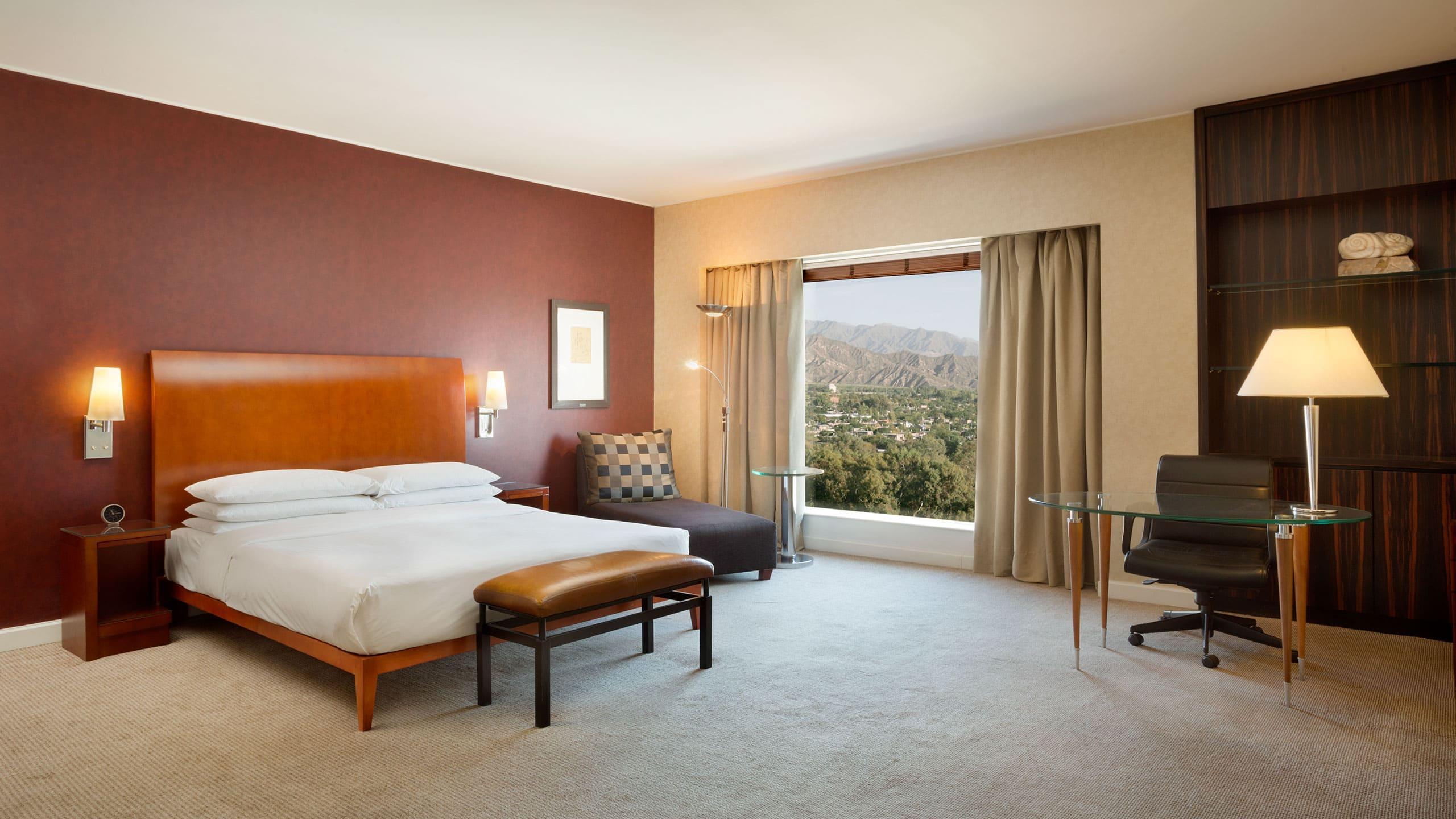 Park Hyatt Mendoza Hotel, Casino & Spa Luaran gambar A guest room at the hotel